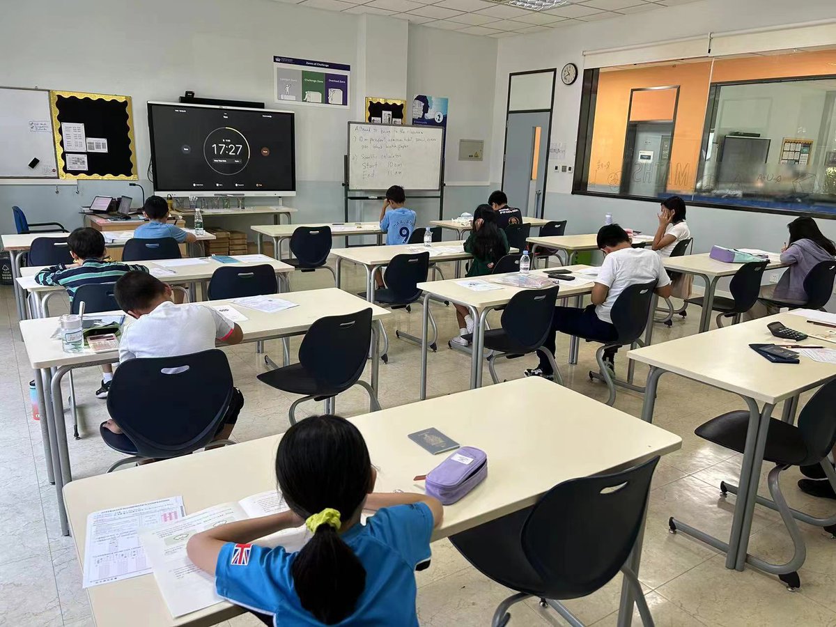 BSB_Shunyi's tweet image. 65 talented students put their mathematical prowess to the test as they fearlessly took on the Australian Mathematics Competitions (AMC) on Sat. They showcased their exceptional problem-solving skills and mathematical dexterity.
#BSBShunyi #NordAngliaEducation #NAEBeAmbitious
