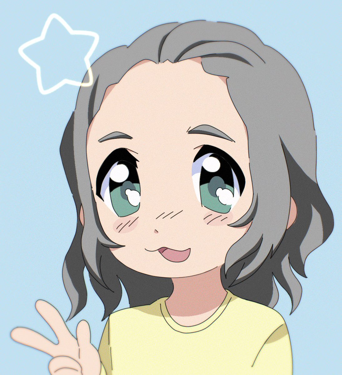 sobblespoink's tweet photo. I put grizzly in lucky star https://t.co/9gkxFsNWPo
