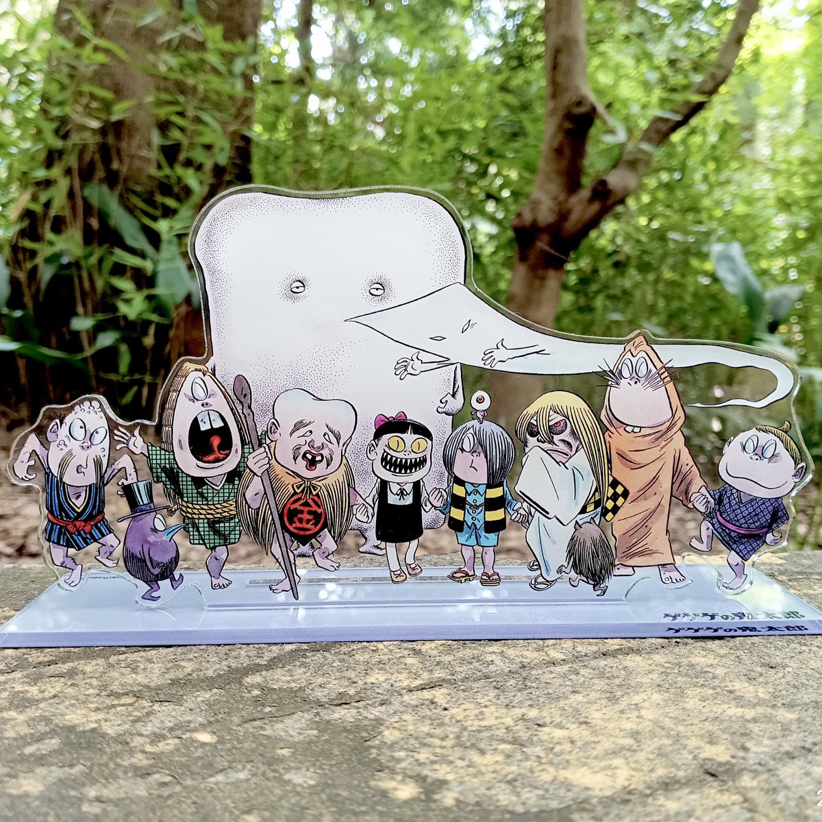 廃盤 ゲゲゲの鬼太郎 旧鬼太郎茶屋 アクリルジオラマ 水木しげる 原作