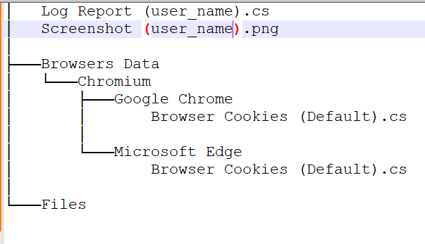 suyog41's tweet photo. CStealer

TECH_EXODUS.pdf.exe
68b6dee6705ba5991092bb1f0078bab5

- Python Stealer
- Collect browser data &amp; cookies, screenshot, files.
- Upload collected data zip  to https://gofile[.]io/ via Telegram

First discovered by @vmovupd 
https://t.co/hooS09H7ED

#CStealer #Stealer #IOC https://t.co/Mt2W7VoLVW