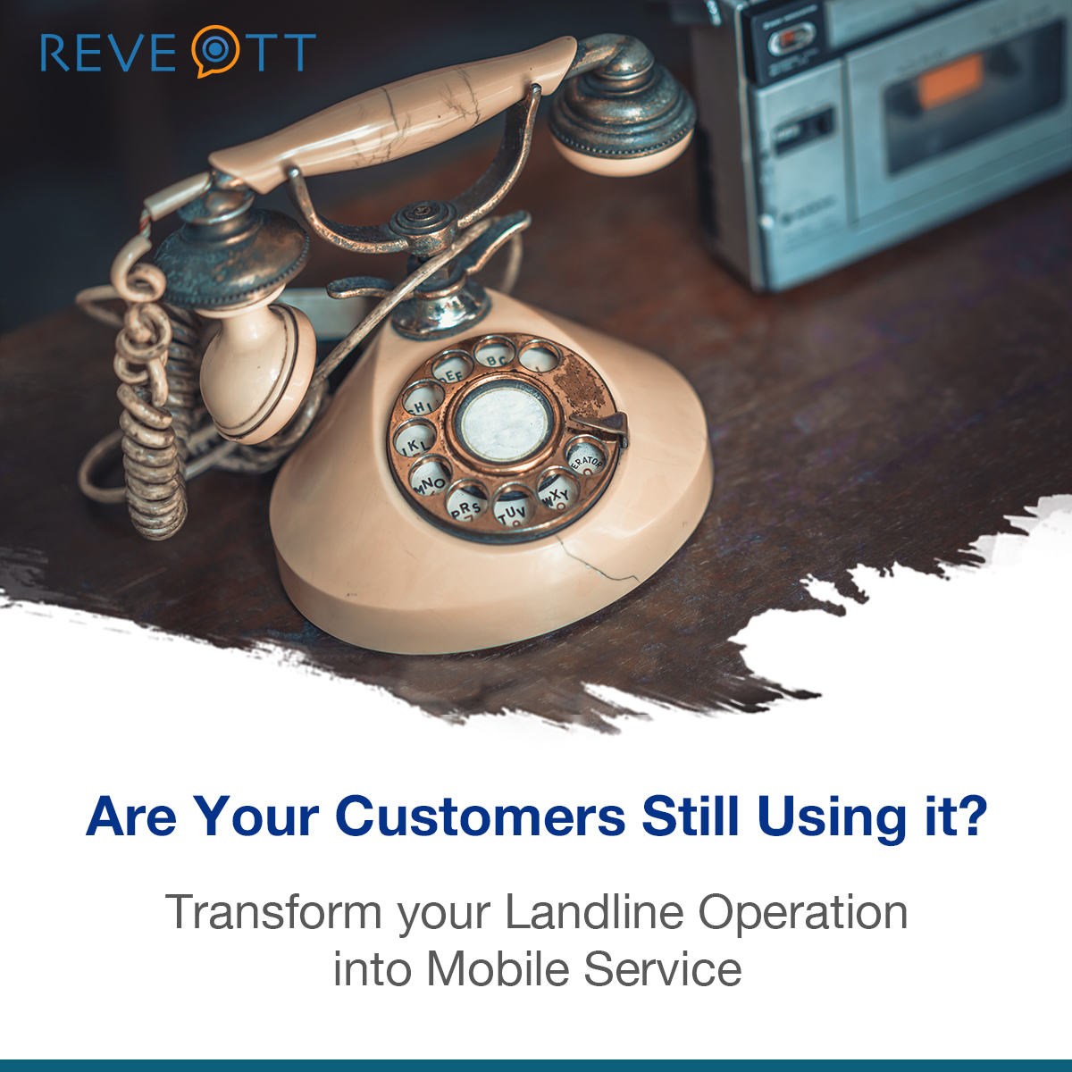 REVESystems's tweet photo. In 2004, 90%+ of U.S. adults had landlines. Today, it's under 30%. The rise of mobile phones is a challenge for landline providers. Discover how a major #telecom company successfully transitioned to mobile services in this intriguing case study. https://t.co/YtkpXXuMAp https://t.co/2Me0fBG5my