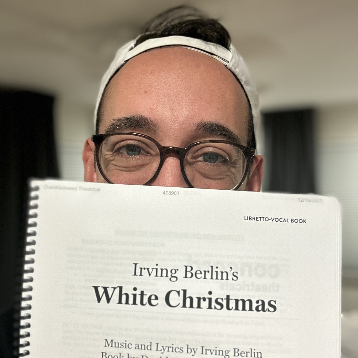 I can’t wait to be back on stage this holiday season playing Bob Wallace in White Christmas! If you want to see me sing and dance on stage, grab your tickets fast! The show is already about 70% sold out! Get tickets here: overshadowed.org