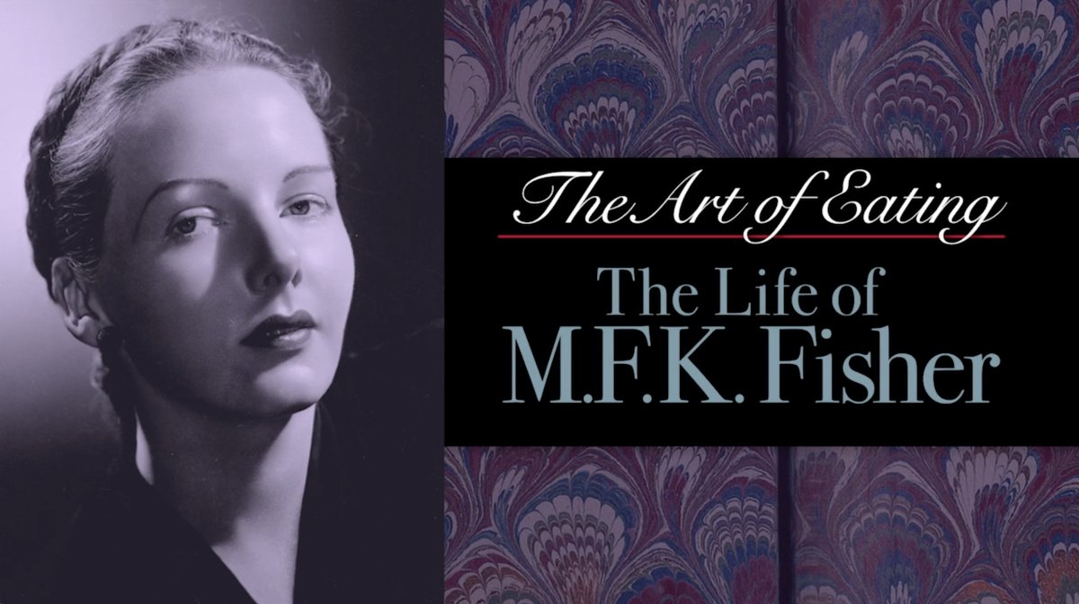 Great new documentary opens this weekend: 
The Art of Eating- The Life of M.F.K. Fisher
San Francisco Benefit Premiere
Sunday, October 1 at the Vogue in San Francisco.
 3290 Sacramento Street
Full Information and tickets here: mfkfisherfilm.com/mfk/
