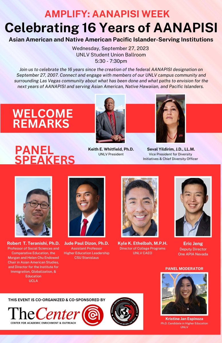 UNLV Minority-Serving Institution Student Council tweet media