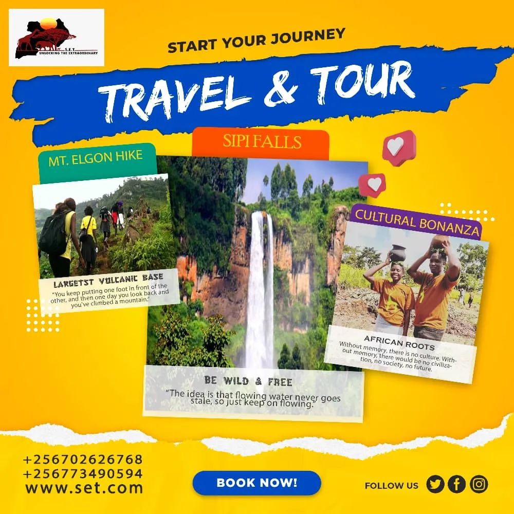 SeasonEvents100's tweet photo. Tell us where you want to go and we will plan it for you.....Imagine visiting Mount Elgon, walking on the Ssipi trails or going for a cultural bonanza?  We make all that happen because we are encouraging all to visit Uganda while #UnlockingTheExtraordinaryAtSet.  Call or inbox us https://t.co/VN2ekpObM4