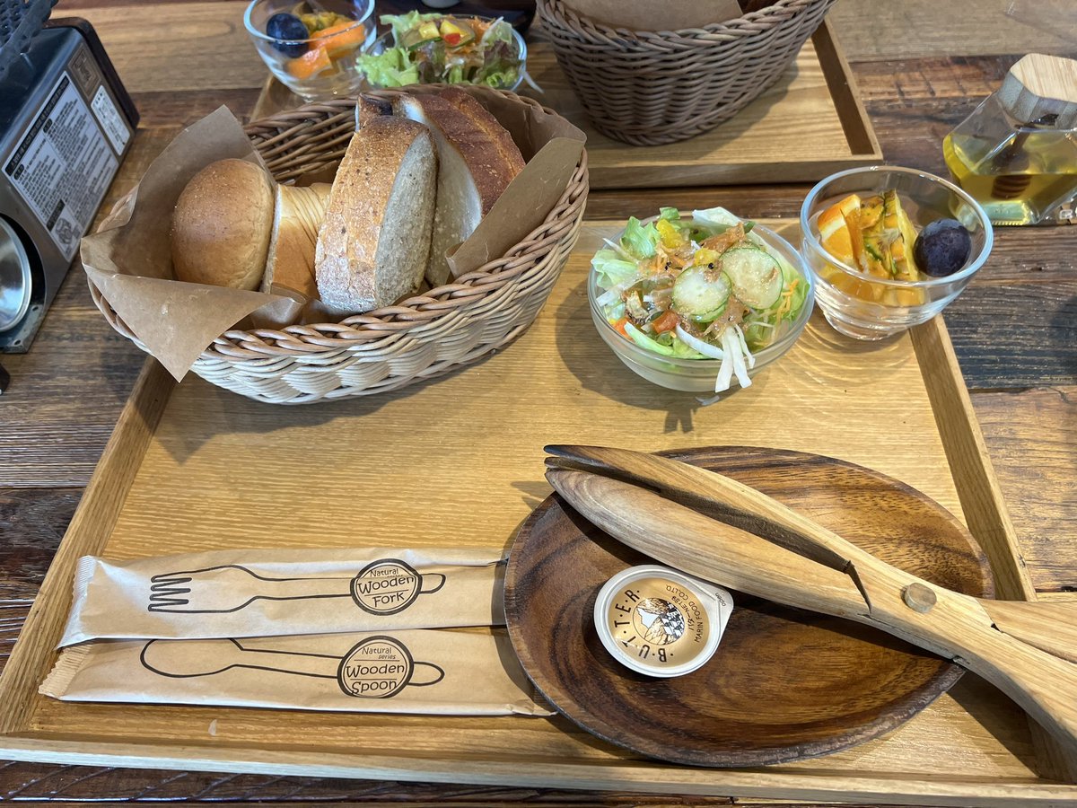 ontheball2022's tweet photo. 今日のモーニング🍞 https://t.co/nWRMu0WiXC