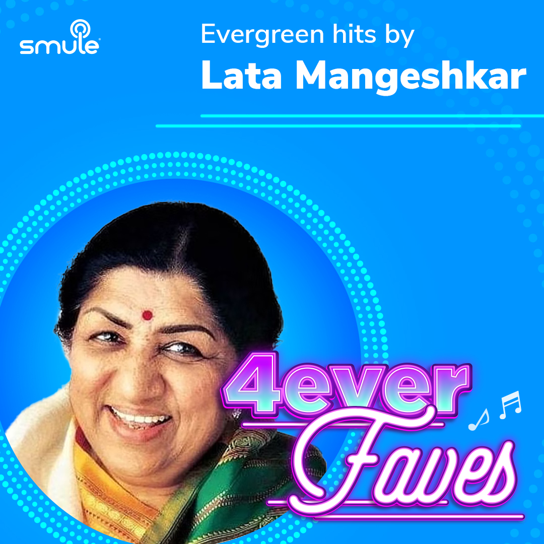 Honour the 'Nightingale of India'- Lata Mangeshkar, jam to her greatest hits on #Smule Sing here- bit.ly/46HHz9h