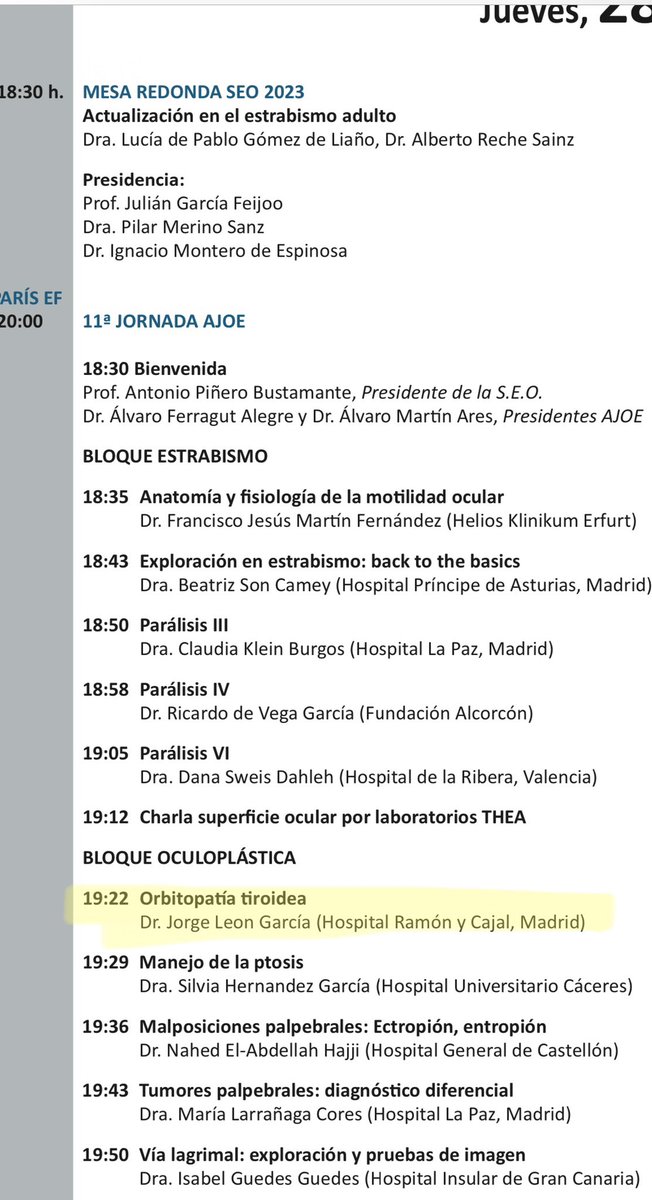 Servicio Oftalmología Hospital Ramón y Cajal tweet media