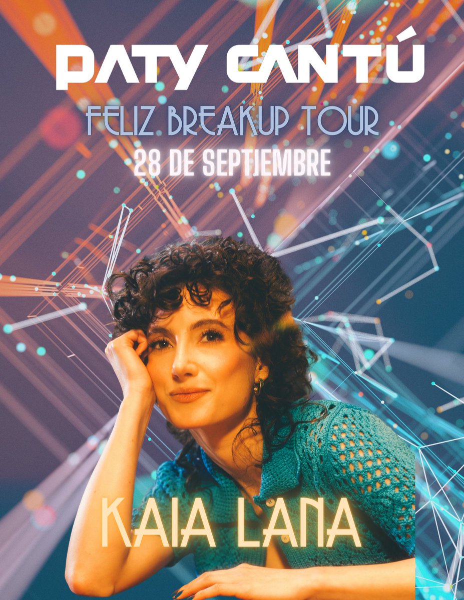 ❤️‍🔥👑 Mi querida #KaiaLana será una de las invitadas especiales este jueves en el #FelizBreakupTour ❤️‍🔥👑 

¿A quién más les gustaría escuchar en este show?