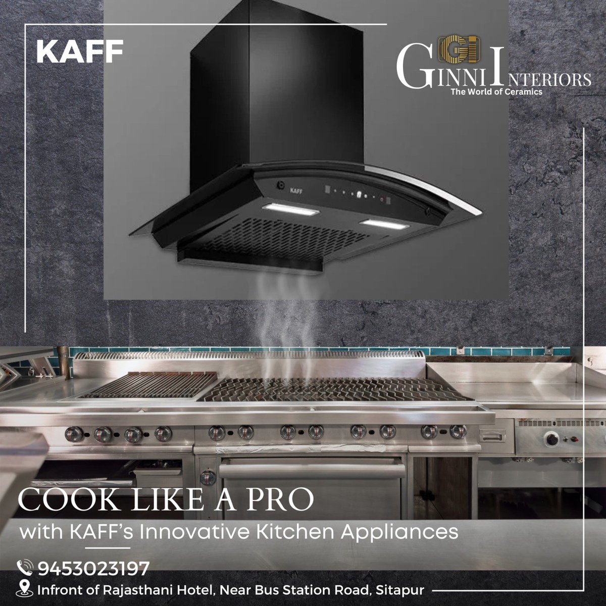 GinniInteriors's tweet image. COOK SAVOR, WITH CLEAN AIR😊
.
Ginni Interiors-Bindal Brother
Call Now☎️
Contact Us :- 9453023197
#GinniInteriors #Kajariatiles #kitchenapplication #Hardwarefitting #SanitaryBathware #Sitapur #bestdecor #homedecoration #longlasting #LakhimpurKheri #laharpur #chimney #tileslover