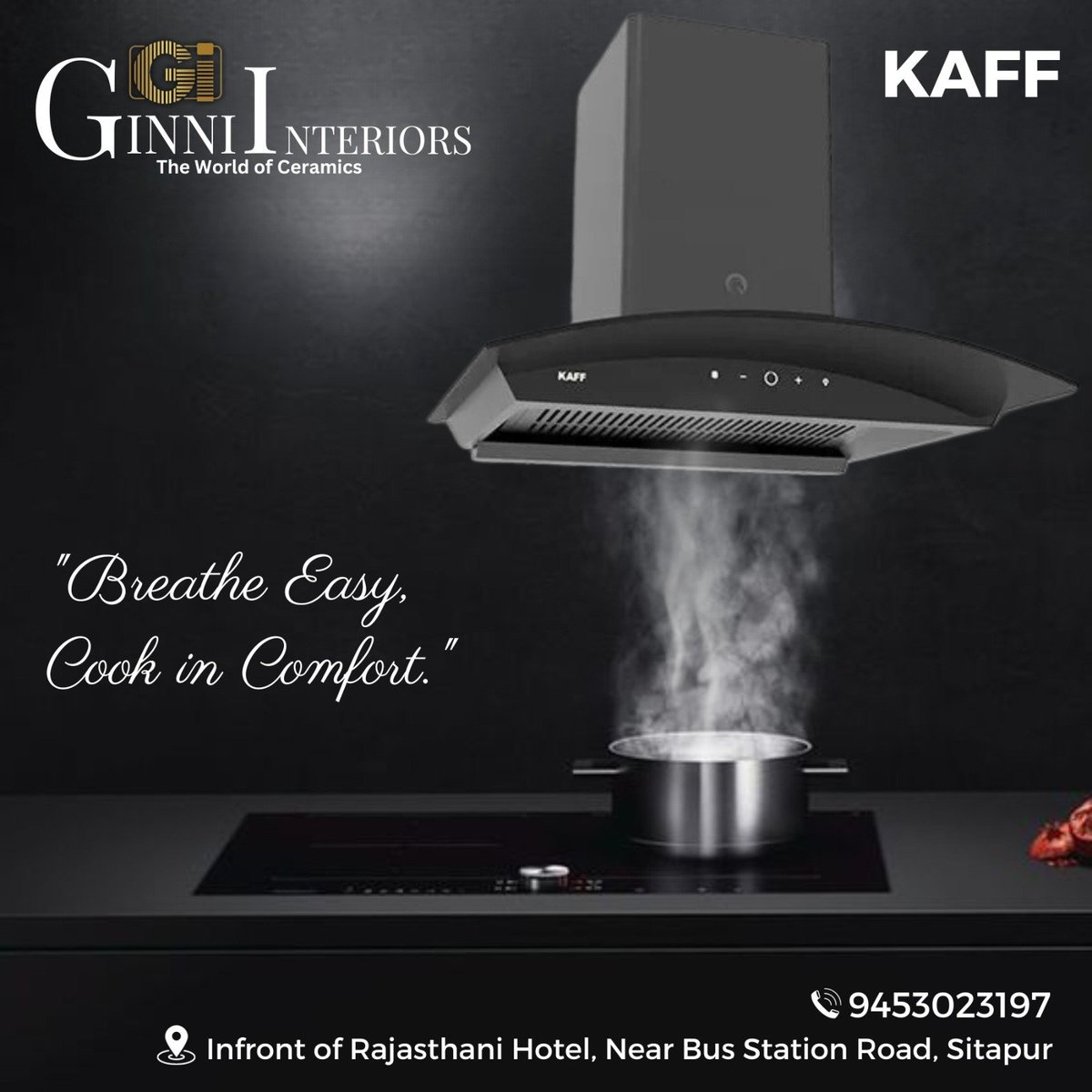 GinniInteriors's tweet image. COOK SAVOR, WITH CLEAN AIR😊
.
Ginni Interiors-Bindal Brother
Call Now☎️
Contact Us :- 9453023197
#GinniInteriors #Kajariatiles #kitchenapplication #Hardwarefitting #SanitaryBathware #Sitapur #bestdecor #homedecoration #longlasting #LakhimpurKheri #laharpur #chimney #tileslover