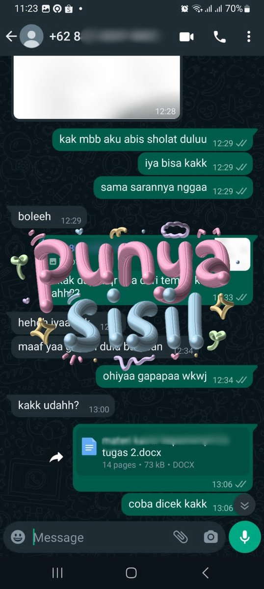 sisil ; for testimoni tweet media