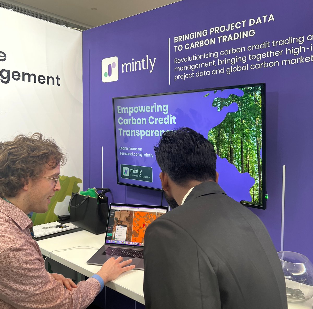 Didn't get the chance to demo our Mintly platform at the <a href="/CarbonMarketIns/">Carbon Market Institute</a> #AERSummit? You can learn more and sign up for our beta program at sensand.com/beta-program 🚀