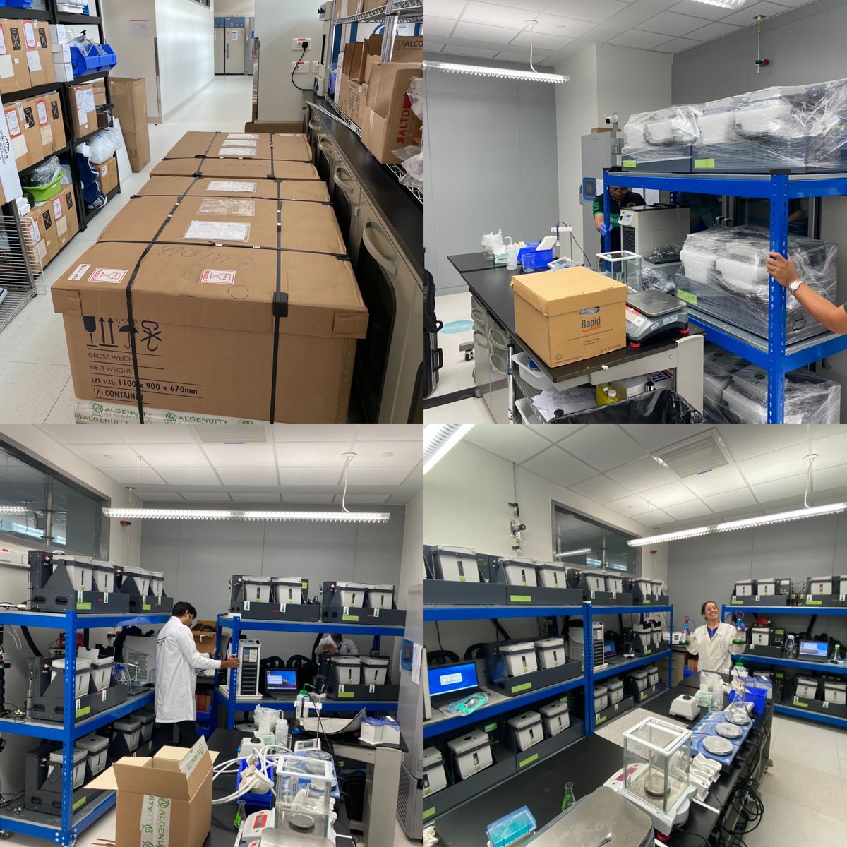 Our <a href="/algenuity/">Algenuity</a> bioreactor upgrade. <a href="/KaustResearch/">KAUST Research</a> now holds the title of having the most Algenuity photo bioreactors of any lab in the world 🌍 can’t wait to see what we can do with them 💪🦠🧪