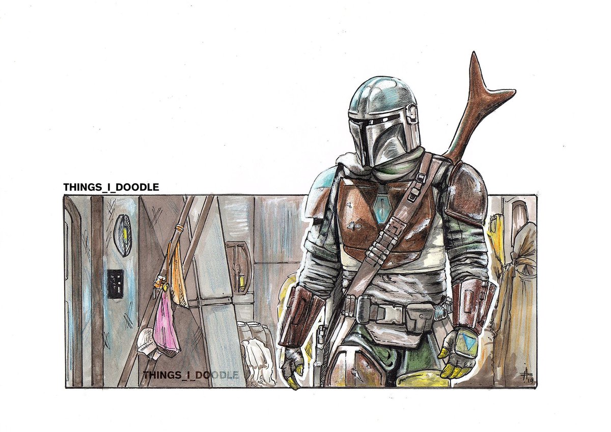 ThingsIDoodle's tweet photo. https://t.co/FuDQmGJafV

#Mandalorian fan art prints https://t.co/Qaoej9v1s9