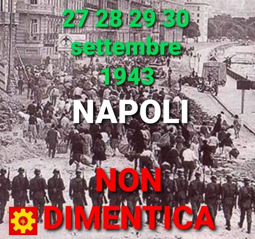 Teresa02247224's tweet photo. Prima città in tutta l'Europa occupata a liberarsi dalle truppe naziste
Napoli ogni anno celebra le sue Quattro Giornate di resistenza e liberazione dall'occupazione tedesca: dal 27 al 30 settembre del 1943,i napoletani insorsero e, cacciarono via i soldati del Reich... #AMarano https://t.co/k3RMauVej4
