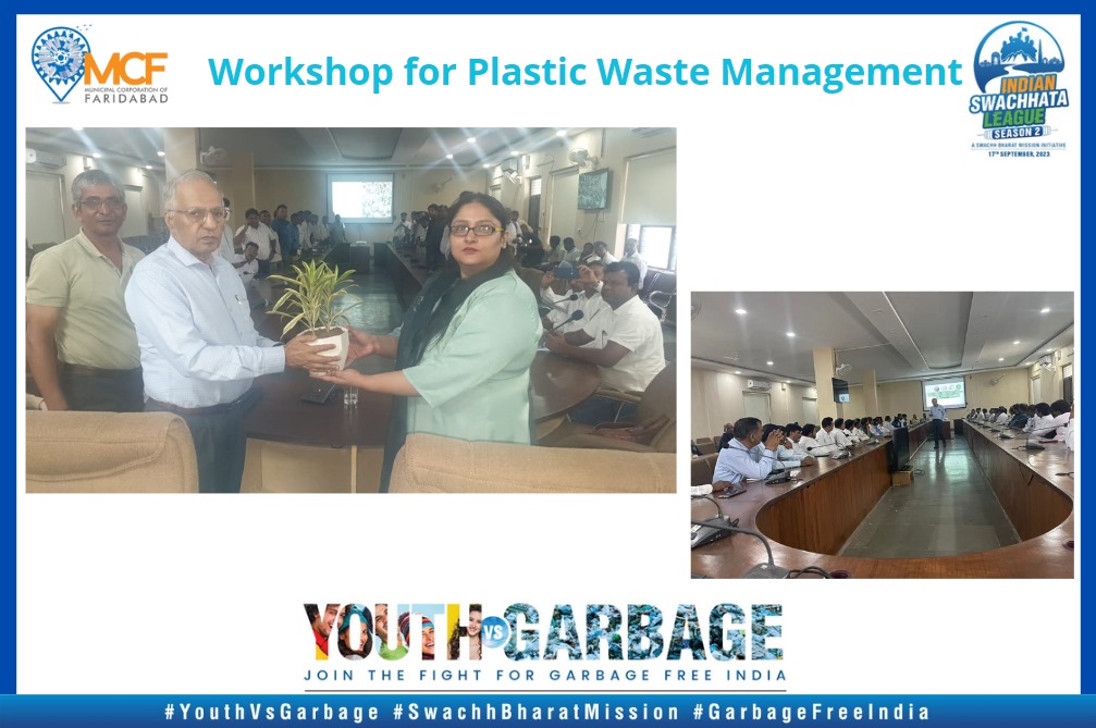 Workshop for Plastic Waste Management Moderator A. K Gaur on 25.09.2023. #SwachhtaPakhwada