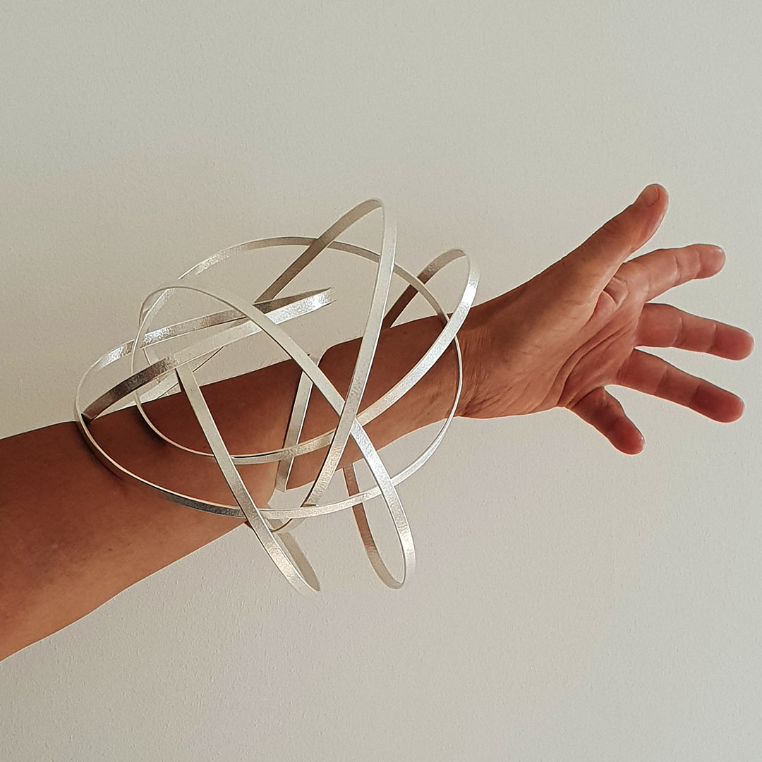 Jewel or sculpture? Sculpture or Jewel? 
Christophe Tissot &amp; Ute Decker at Galerie Cipango, Paris. 

Join us next week at Parcours Bijoux, the triennale of contemporary jewellery in Paris during October. 
Link in bio. 

Bijou ou sculpture ? Sculpture ou bijou ? La Galerie Cipango