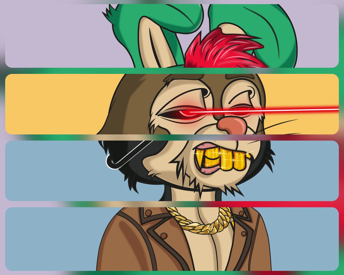 negrolarompe's tweet photo. @BTFDRabbits collection traits are great, I love my rabbits 🐰🔥🔝 #BTFD #BoredRabbit https://t.co/piWLOP3ew1