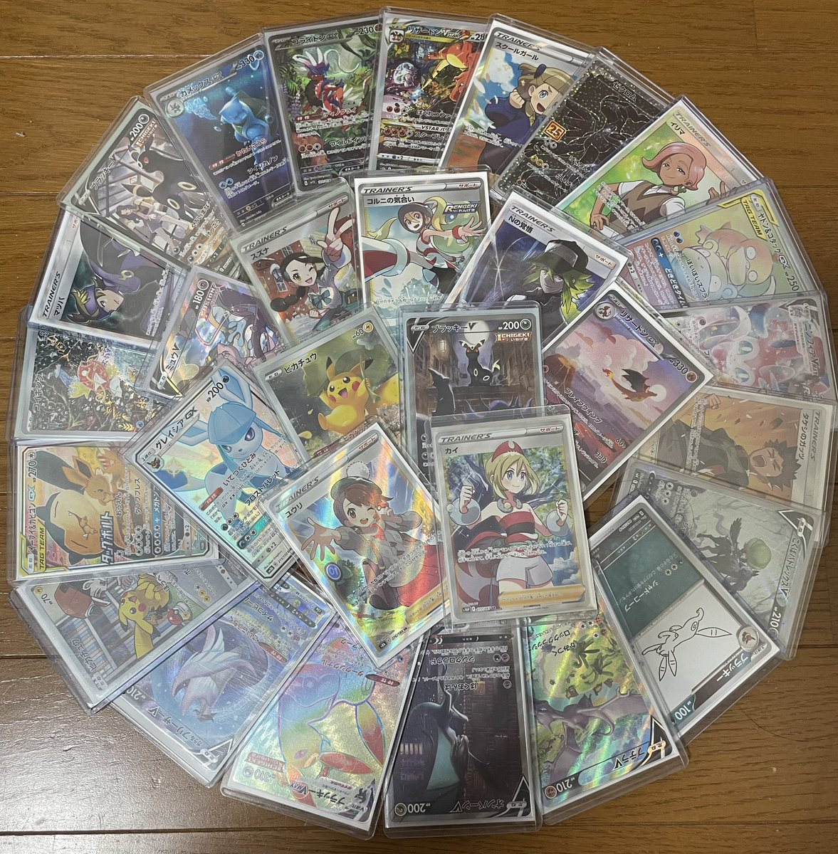 TcgFate's tweet photo. 今日持ち限束やろうかな思って考えてました😂
全然強いのは作れないので弱いかもですがどうですか？
全30p
1p¥5000

傷ありも含みます https://t.co/2LLGbDYFqr