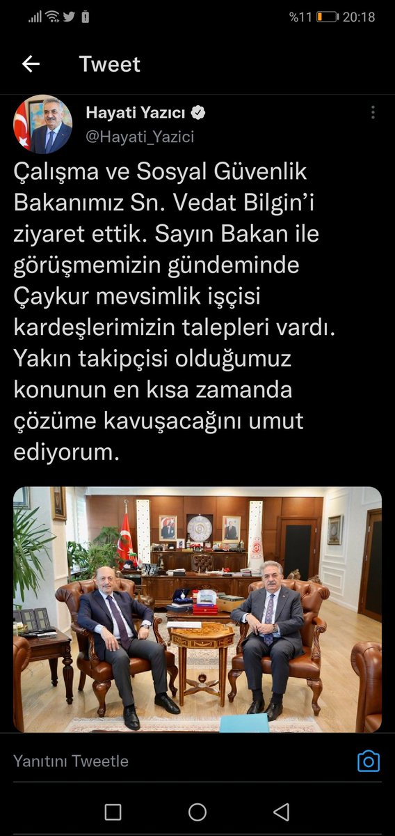 @TRHakanFidan Enkısa zaman denilip birtürlü yerine getirilmeyen ekmek derdimiz vardı bizim dikkate alırsanız sizler için küçük ama bizler için kışı nasıl geçireceğimizi bilmediğimiz bir istek #ÇAYKURVARDİYASORUMLULARIKADROİSTİYOR #mevsimlikMÜHENDİSLERkadroistiyoruz Mevsimlik mühendis olur mu?