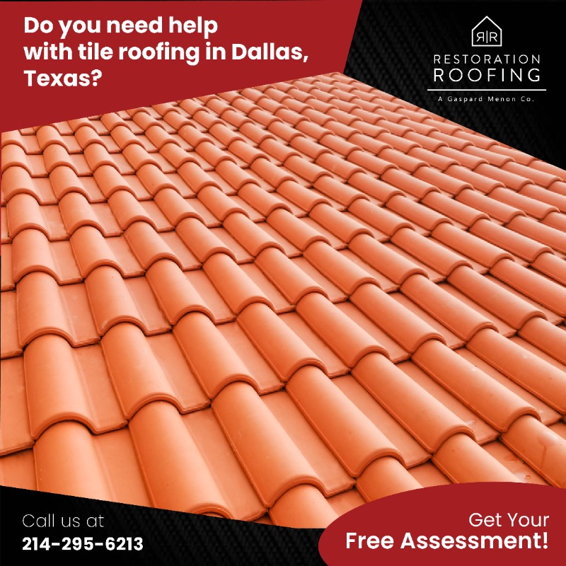 RestoreMyRoof's tweet photo. Are you looking for #tileroofing for your commercial property? Look no further than #RestorationRoofing. Dial 214-295-6213 or visit https://t.co/0FcNUBBHUx for free inspection from us #commercialroofing #tileroofingcontractor #tileroofinginstallation #tileroof #freeroofassessment https://t.co/5qJZcH23kn