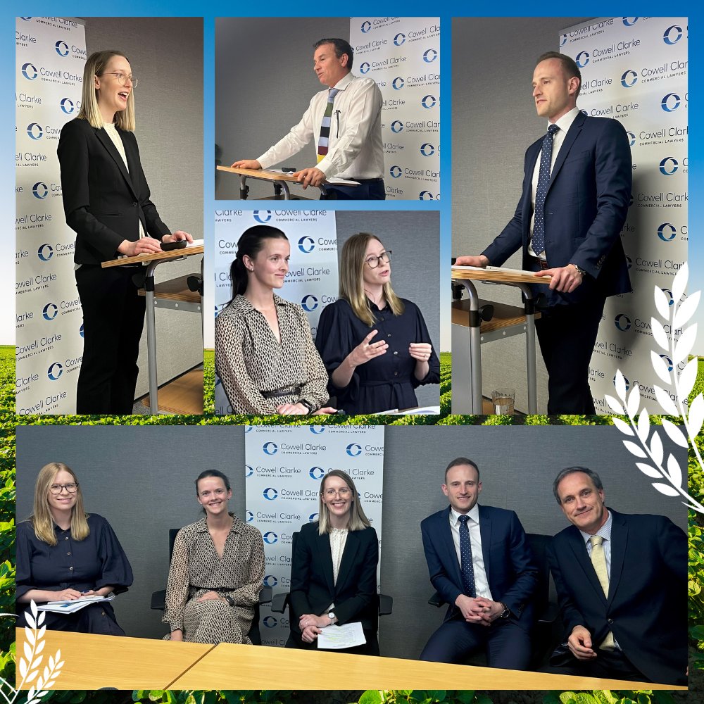 Last week, our #Agribusiness team presented the first session in their National Agribusiness Summit #Webinar series. Australia wide, firms and organisations tuned in from many #regional areas. The 2nd session is on 31 Oct. Secure your place here: eventbrite.com.au/e/695738050237…