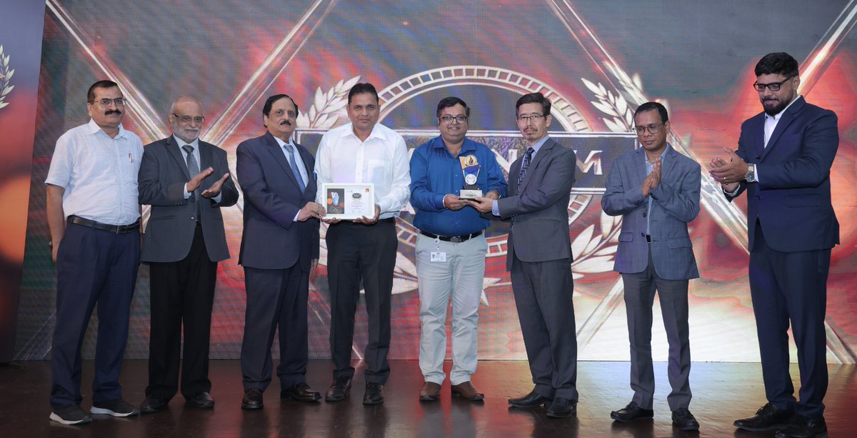 KEC_Intl's tweet photo. KEC International Ltd’s Jaipur, Nagpur and Jabalpur plants won the SNEMA Awards 2022 under Industries &amp; Facilities – Engineering Category. #KECInternational #KECxESG #Sustainability #ThisIsRPG @kejriwalv1 @RPGEnterprises @SaeTowers @KEC_AsianCables https://t.co/uPeESqxntQ