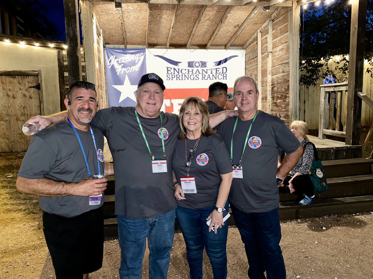 IAPMO's tweet photo. An enchanting evening at Enchanted Springs Ranch! Conference week has been a blast. Time to recharge, as we gear up for a day of learning and networking tomorrow! #IAPMOCONF23 #ASSEAM23 #ARCSA23 https://t.co/p5qJgKFyjI