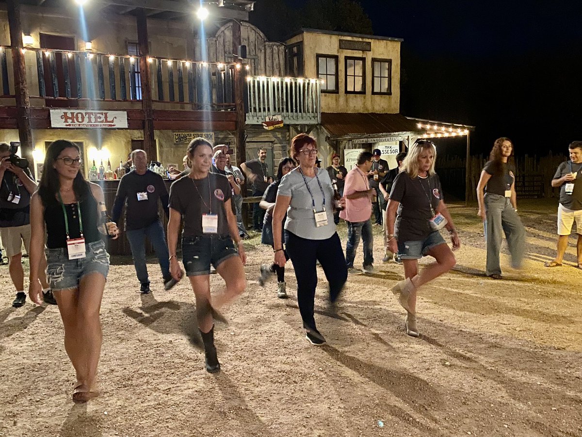 IAPMO's tweet photo. An enchanting evening at Enchanted Springs Ranch! Conference week has been a blast. Time to recharge, as we gear up for a day of learning and networking tomorrow! #IAPMOCONF23 #ASSEAM23 #ARCSA23 https://t.co/p5qJgKFyjI