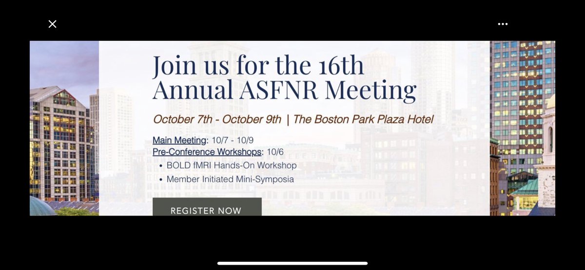 Cuisine & culture are bountiful in Boston, both American & cosmopolitan! #ASFNR23 is going to be full of amazing #NeuroRadiology, colleagues, & fun! 🧠 @theASFNR in Boston will be #BeyondBOLD, see you there! 👇 trifecta.regfox.com/16th-annual-as… 👆