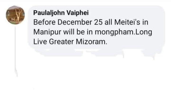 RajkumariR1755's tweet photo. #KukiAtrocites again threatening the #MeiteiHindu by saying “Brfore Dec 25th all Meiteis in #Manipur will be in MONGPHAM (GRAVE)” What are they trying to do before christmas? What are their plans? #KukiWarCrimes #ZRAXposed #India #Hindu #CrimesAgainstManipur #ManipurFightsBack https://t.co/1Q35tmor11