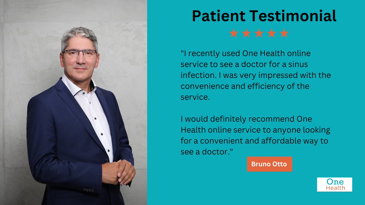 When it comes to our health, we all deserve the best. We work hard to take care of ourselves, and that's why we believe in giving our patients the same level of care.
Meet one of our happy patients, who shares their story about how one health has helped him.

#telementalhealth
