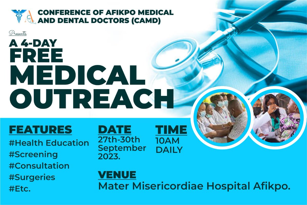 Conference of Afikpo Medical and Dental Doctors tweet media