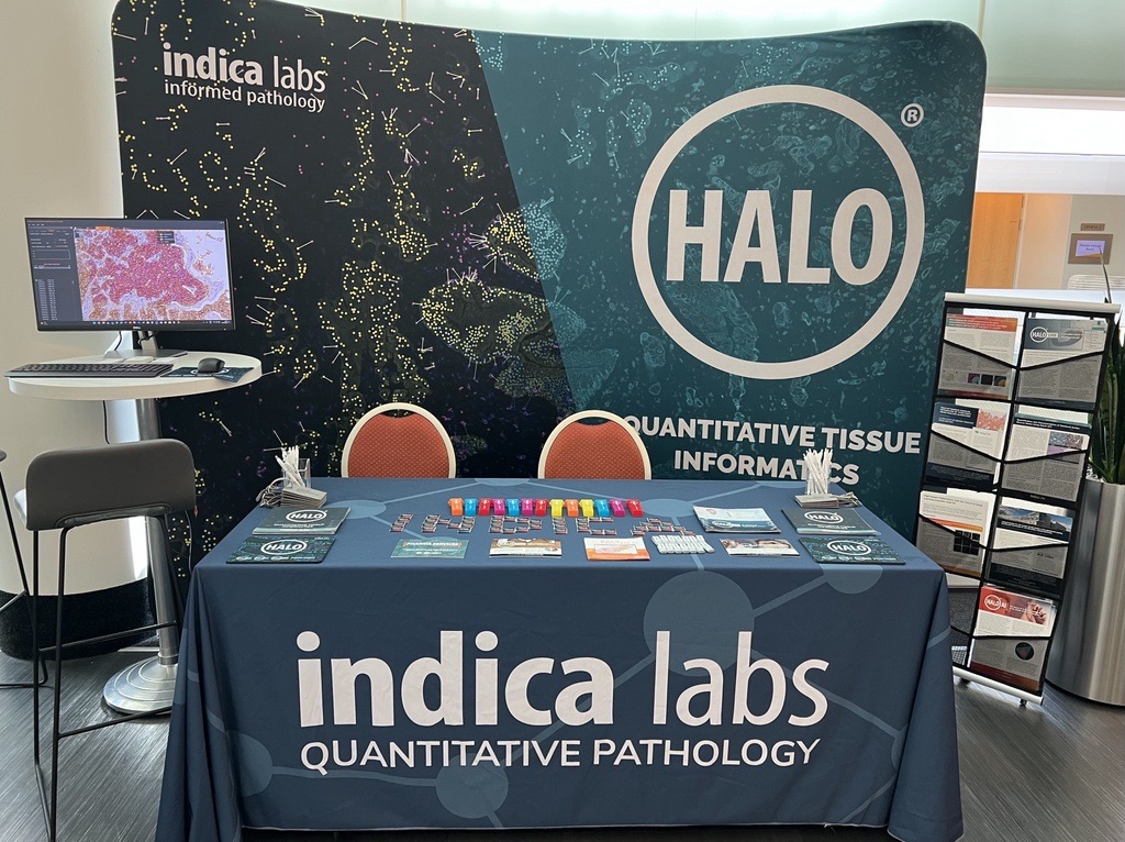 We had a great first day at the European Congress of #ToxPath and are ready for day 2! Drop by booth 3 to learn about AI-powered #HALOimageanalysis and visit Daniela Rodrigues at poster 27 to discuss our SlideQC automated WSI QC tool. See you soon!

#digitalpathology #pathtwitter