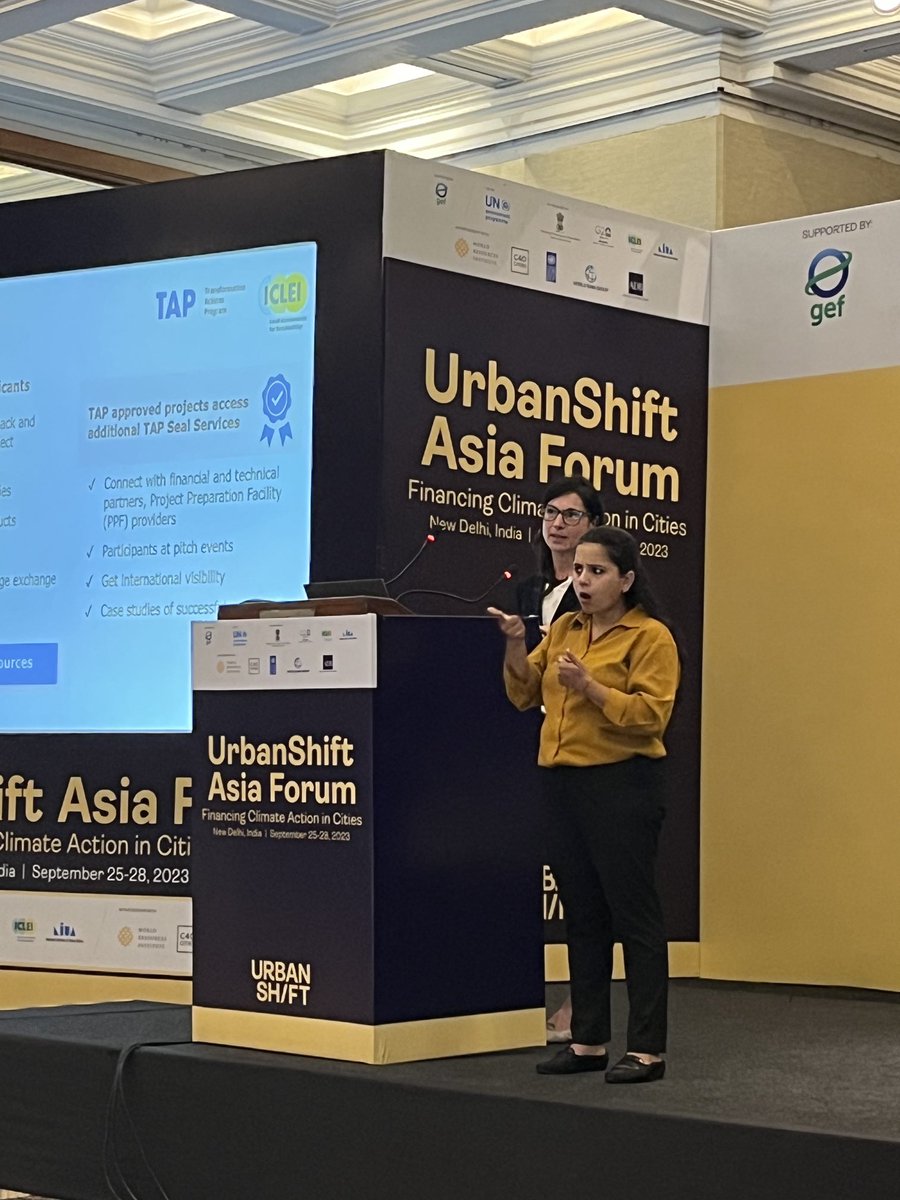 The #urbanshift Asia Forum is a fully accessible event with simultaneous interpretation in sign language and is also translated into different languages. #inclusivecities #sustainablecities ⁦@theGEF⁩ ⁦@shiftcities⁩