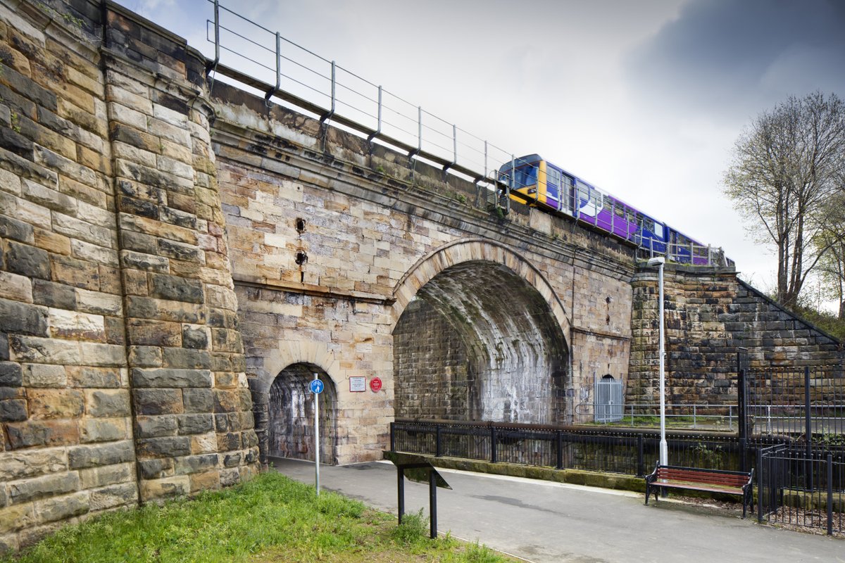 The world’s first public passenger railway service, the Stockton and Darlington Railway, began operating #OnThisDay in 1825. 🚆

Skerne Bridge in Darlington was designed by Ignatius Bonomi to carry the railway main line over the River Skerne.