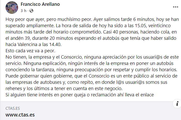 WikideValencina's tweet photo. Más quejas por las carencias del servicio de autobuses del Consorcio @ctm_sevilla, líneas #M174 #M175
https://t.co/z5NknaKAEu https://t.co/DvyMWnrYNC