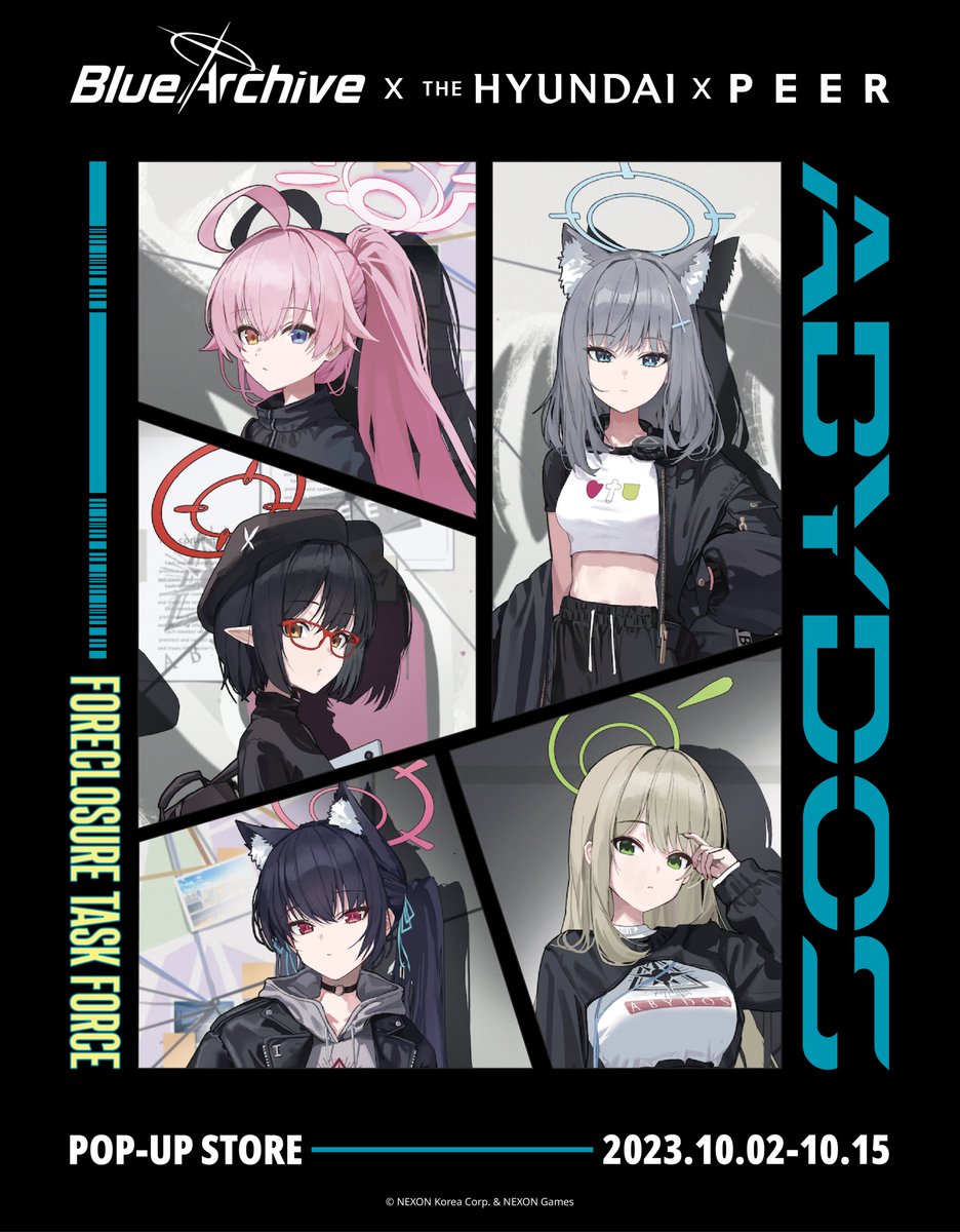 블루아카이브 X 현대백화점 X PEER 콜라보 팝업스토어 OPEN💙

📅10/2(월) ~ 10/15(일)
🏬현대백화점 판교점 4층 아이코닉 스퀘어

⬇️상세내용
forum.nexon.com/bluearchive/bo…

#현대백화점 #블루아카이브 #팝업스토어
<a href="/KR_BlueArchive/">블루 아카이브</a>