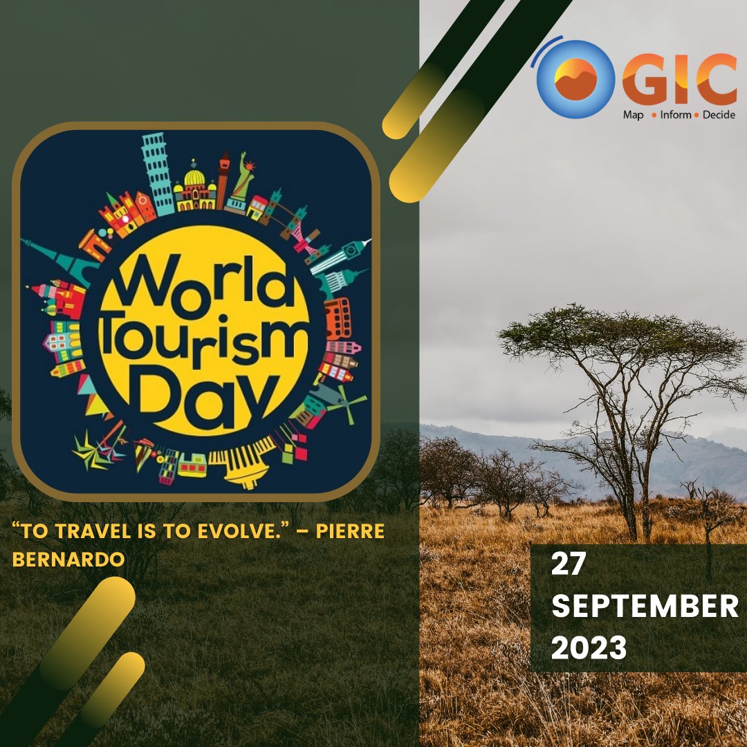 Today we celebrate tourism and travel, tourism has had a major impact on preserving our wildlife but also boosted our economy and showcased the diversity of cultures in the country. We support and embrace tourism.
#tourism #mapping #gis #travel