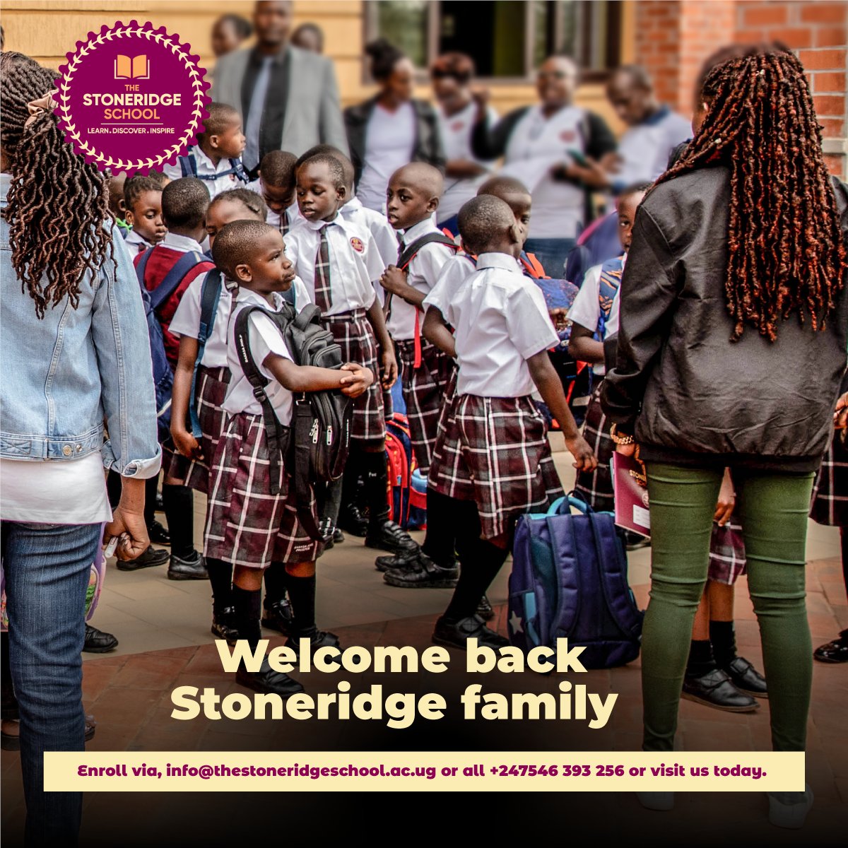 Stoneridge_Sch's tweet image. Our doors to The Stoneridge School are open to receive your children. 

Here&apos;s to a new school term filled with learning, growth, and unforgettable moments. 

Let&apos;s make it an amazing one!

Email at info@thestoneridgeschool.ac.ug or call +256 393 247546 today.
#VisitStoneridge