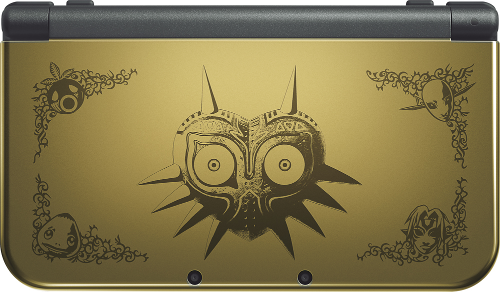 Quel est votre modèle de console Nintendo 3DS préféré ? 

Je pense que pour ma part, ce sera la Nintendo 3DS Majora's Mask dorée : une véritable oeuvre-d'art ! 
Et vous ? 🎮😃