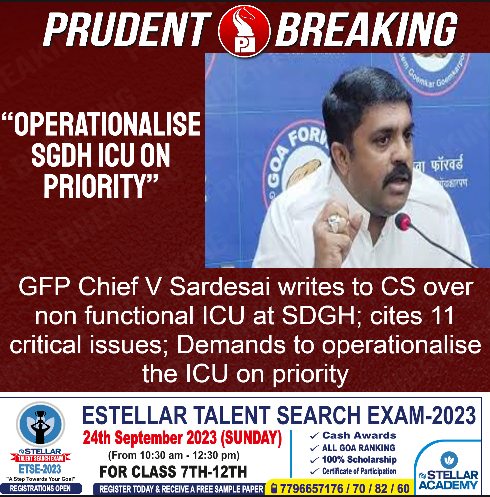prudentgoa's tweet photo. #Goa #SDGH #Health @VijaiSardesai https://t.co/Aj6z0eEq8E