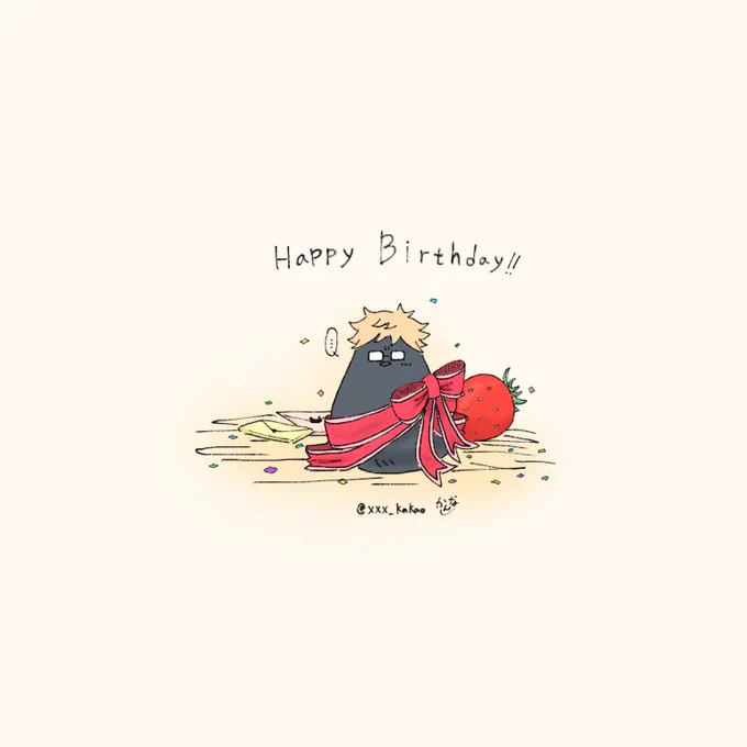 Happy Birthdayその2#ハイキュー #月島蛍誕生祭2023 #月島蛍 #ツキガラス 