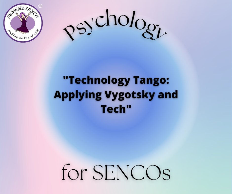SensibleSENCO's tweet photo. Discover how Vygotsky's cognitive development theory and technology can tango to create interactive, collaborative, and empowering learning experiences in the special education classroom. 🕺💻 #TechnologyInEducation #CognitiveDevelopment #SpecialEducation

https://t.co/8fIOdQeHfK https://t.co/vKO0x7d5Xv