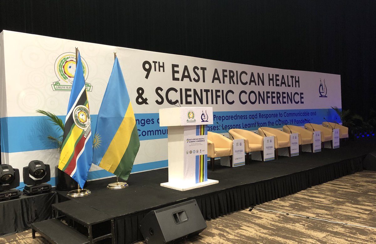RBCRwanda's tweet photo. The 9th edition of the East African Health and Scientific Conference #EAHSC will be held in Kigali from 27 to 29 September. It will focus on challenges and strategies for preparedness and response to communicable diseases and #NCDs. https://t.co/LrjeuxCmle