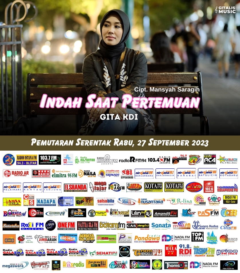RadioIstanaBlt's tweet photo. Dengerin ๐ป @RadioIstanaBlt hari ini ๐๏ธ 27/9/2023 ๐ง #PemutaranSerentak ๐ @gitakdi_real - Indah Saat Pertemuan ๐ CC #GitalisMusicProduction @DennyPromotion #singleterbaru #gitakdi #indahsaatpertemuan #gitalis #mnctv https://t.co/jatFomgXXy