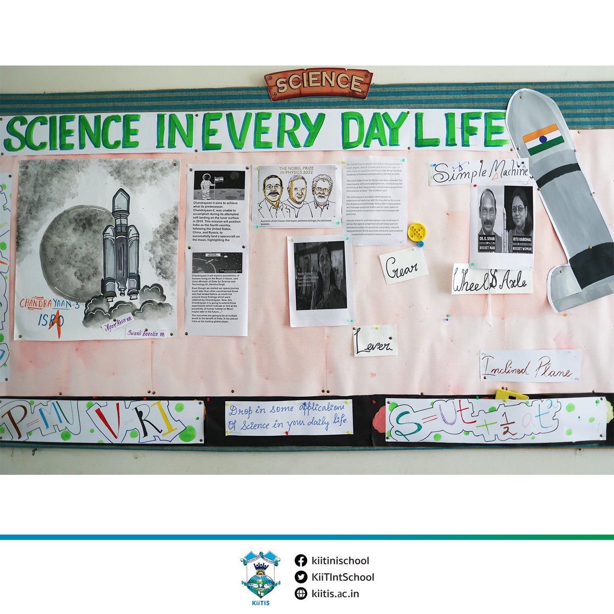 KiiTIntSchool's tweet photo. Going beyond texts to portray a multitude of ideas on our display board. Well, isn't that what #practical execution of wholesome education should look like? This activity encourages students at #KiiTIS to learn from their own curation and creativity. Have a look!
#DisplayBoard https://t.co/z25FNQgMyo