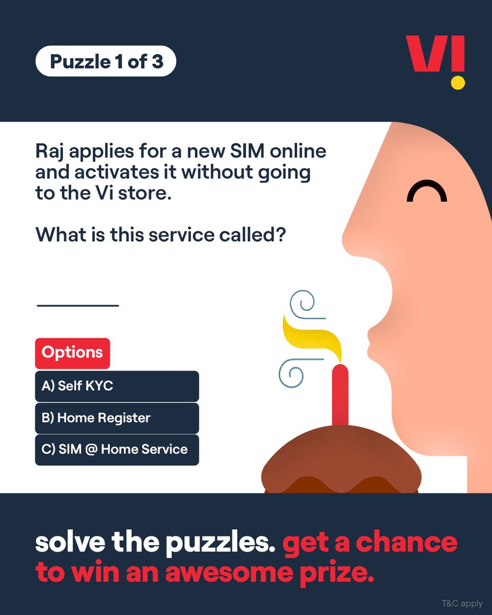 ViCustomerCare's tweet photo. The birthday after-party celebrations are in full swing 🥳🎂  
Solve this puzzle, share your answers in the comments using #ViTurns3, and stand a chance to win Disney+ Hotstar 🎬, unlimited calls 📲, 2GB/day ⬇ for a year or win amazing vouchers 🎫. 
.
.
#Contest #ParticipateNow https://t.co/tY81SpAlN0