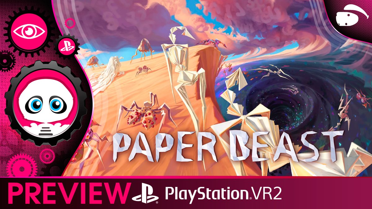VR4Player's tweet image. #PSVR2 #PS5 #PlayStationVR2
Paper Beast Enhanced Edition PSVR2 PlayStation VR2 Preview. L'ultime édition.
@PlayStationFR @PlayStation @EricChahi @pixelreef 

VIDEO --&amp;gt; youtu.be/SisAqljHhp8